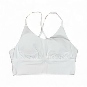 Aerie white sports bra